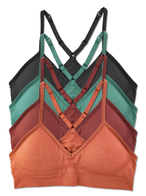 Four-piece set: Running vest, sports bra, V-neck, women's special.