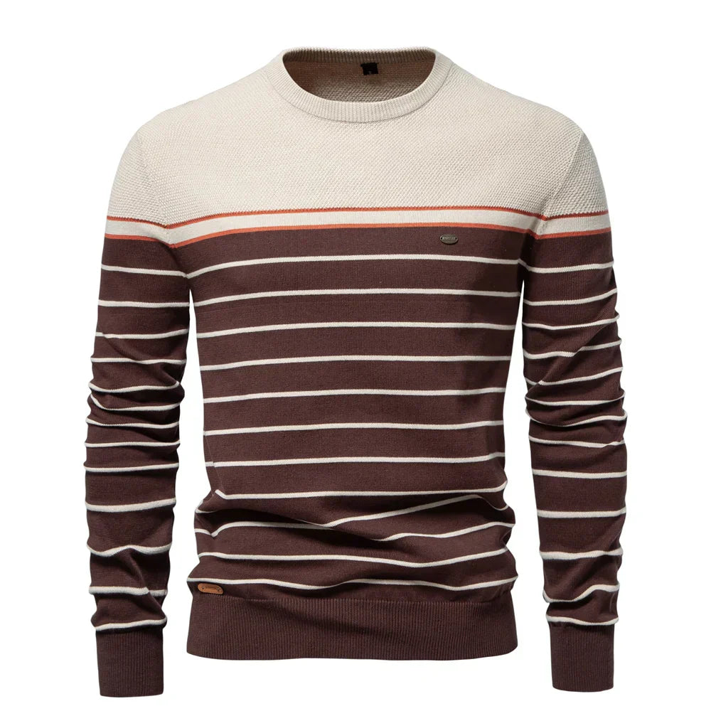 MIRAVO | Maglione da uomo con motivo a righe