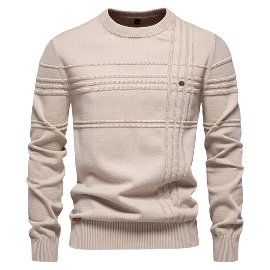 MIRAVO | Maglione elegante da uomo con design a quadri