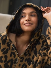 Bold Leopard Street Hoodie