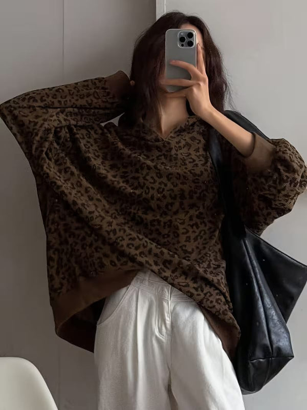 Bold Leopard Street Hoodie